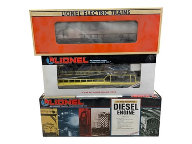 3 Lionel Diesels