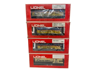 4 Lionel MPC Chessie Diesels