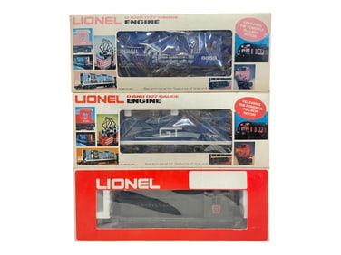 3 Lionel MPC Locomotives