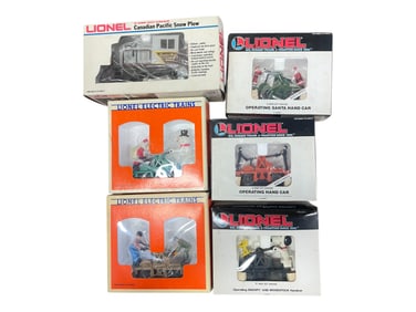 6 Lionel Motorized Units