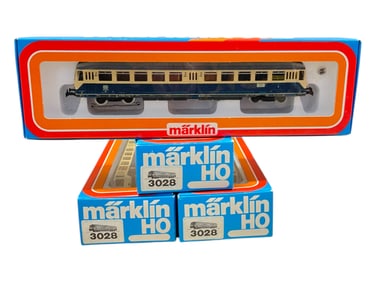 4 STORE STOCK Marklin HO 3028 Interurbans