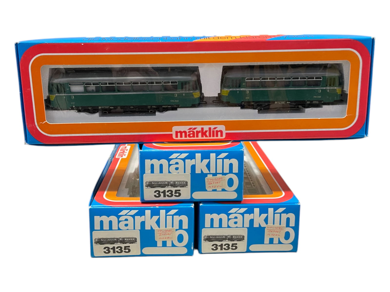 4 STORE STOCK Marklin HO 3135 Rail Buses (1 of 3)