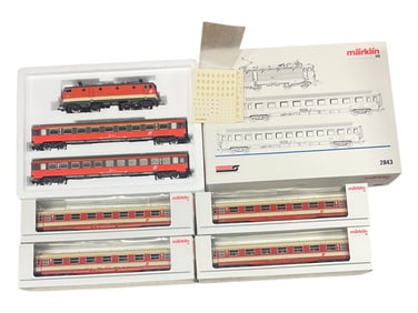 Marklin HO Extended Swedish Passenger Set