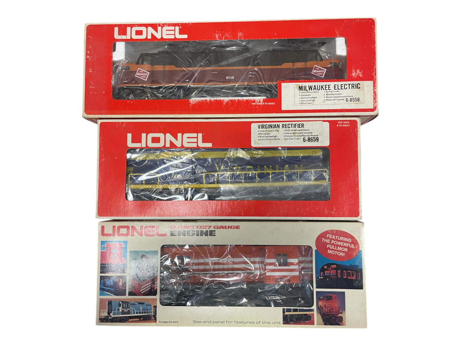 3 Lionel MPC Electric Locomotives (1 of 4)