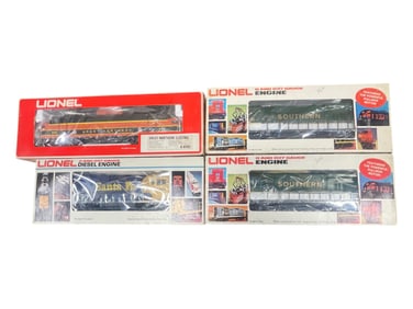 4 Lionel MPC Locomotives