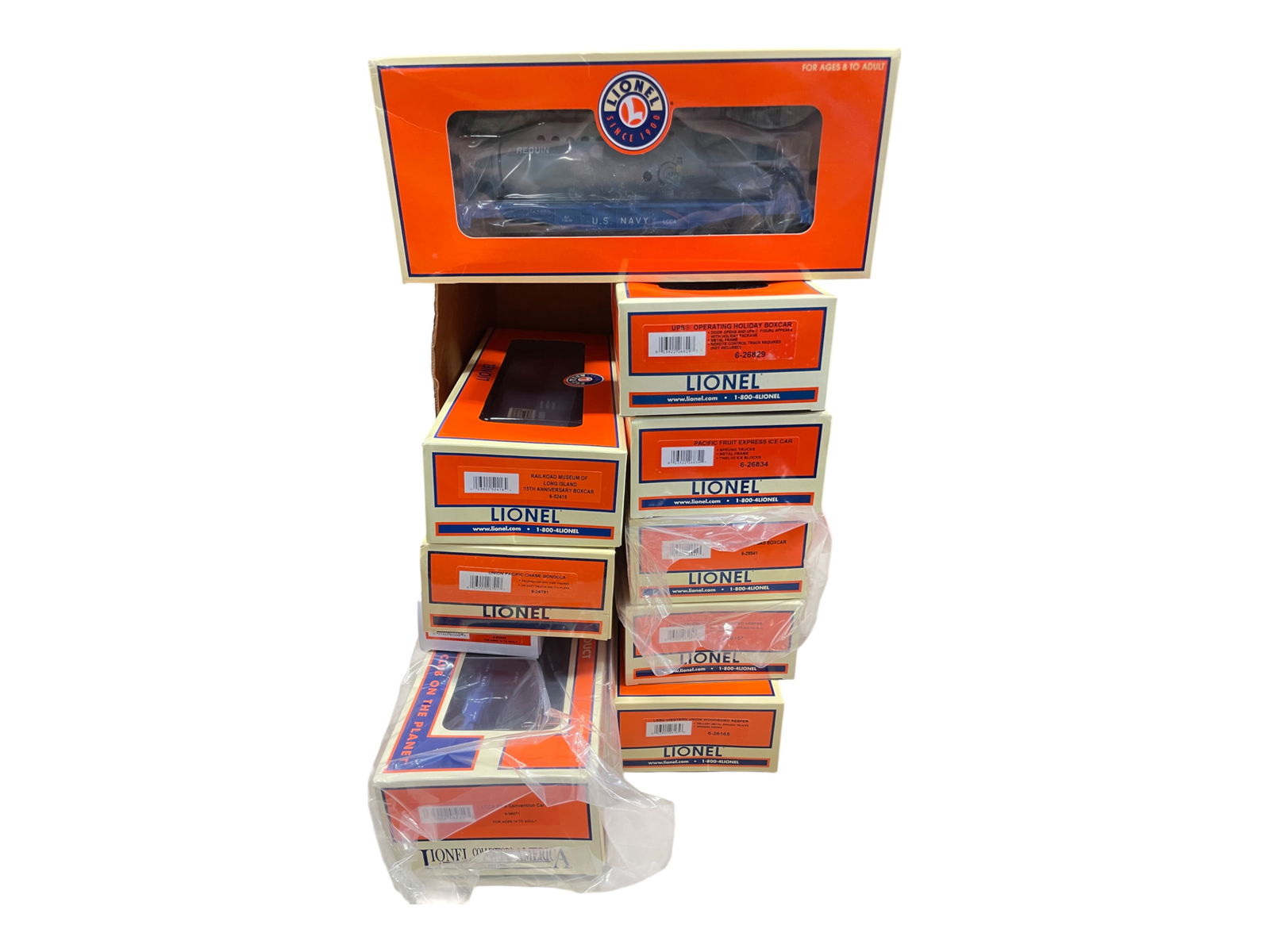 10Pc Lionel Rollingstock Group (1 of 5)