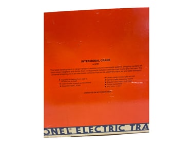 Lionel 12781 Intermodal Crane