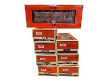 8 Lionel Freight Cars