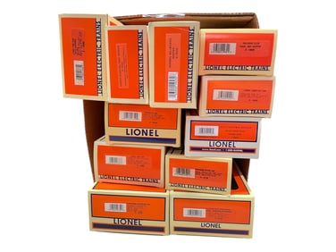 11pc Lionel Freight Car Lot