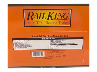 MTH RailKing 30-1395-1 S2 Turbine