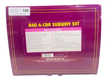 MTH 20-2717-1 R40 Subway Set