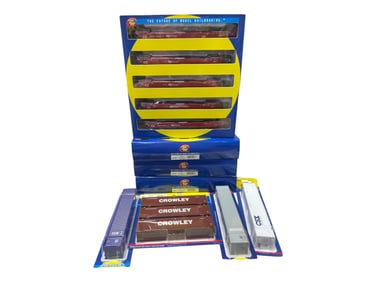 4 Athearn HO Well Car 5-packs, Plus