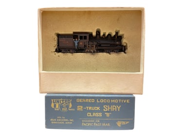United Brass HO 2-Truck Shay