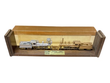 Balboa Brass HO Golden Spike 2 Loco Display Set