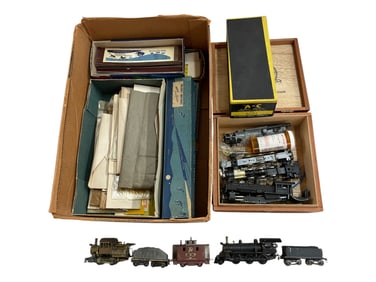 Early Brass HO Locos, Kits & Parts