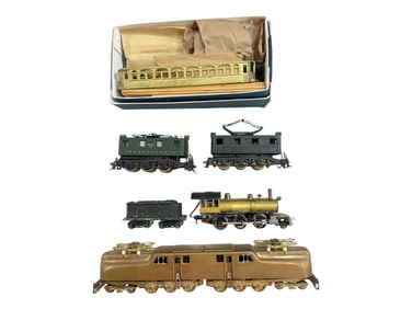 Early Brass HO Locomotives