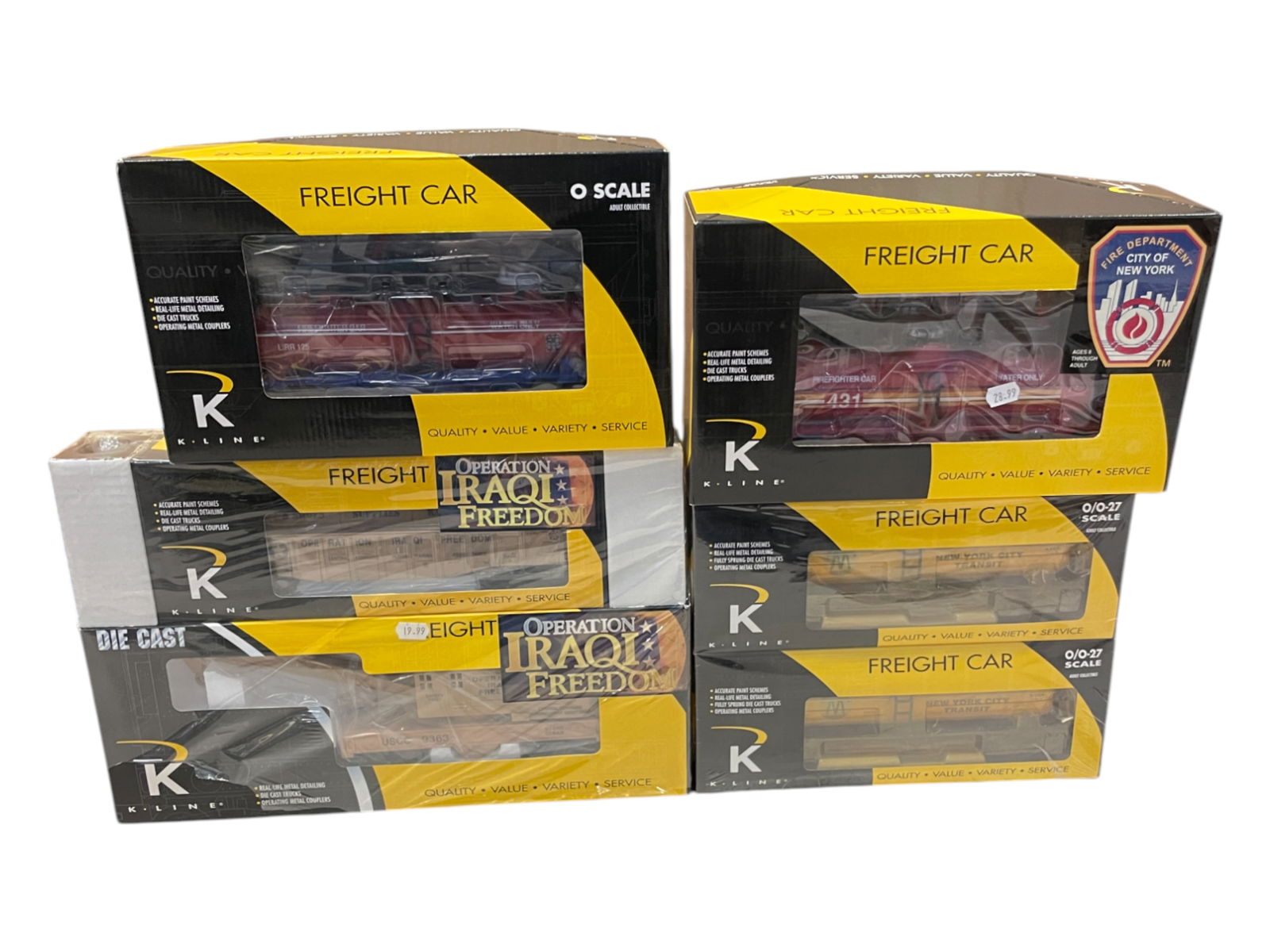 K-Line Freight Car Group (1 of 3)