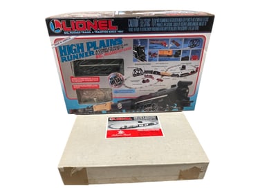 2 Lionel Train Sets
