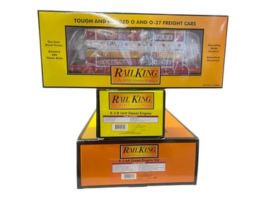 MTH RAILKING Circus Diesel & Car