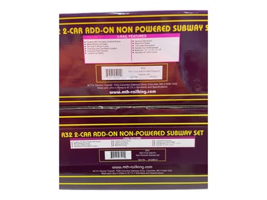 2 MTH Subway Expansion Packs