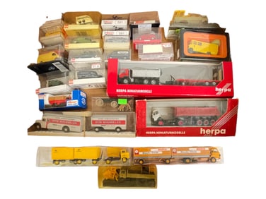 28 Assorted Boxed HO Vehicles