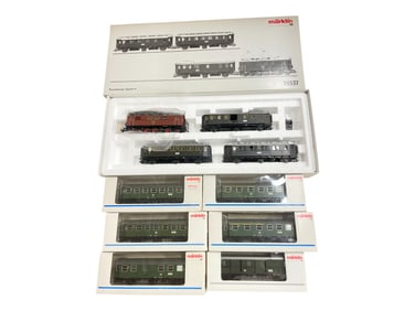 7pc Extended Marklin Digital HO Passenger Train