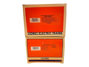 2 Lionel NYC Diesels