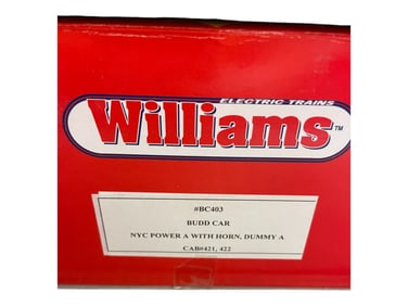 Williams BC403 NYC BUDD Car Set