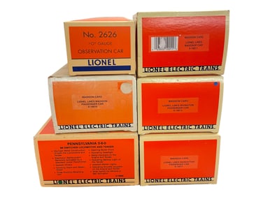 Lionel PRR Passenger Set