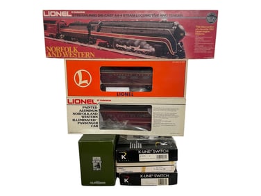 7pc Lionel N&W Set, Plus