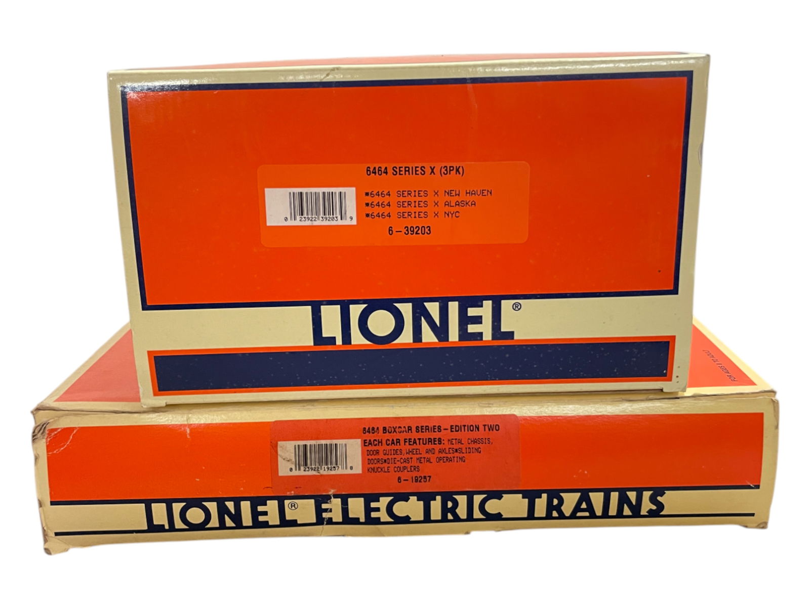 2 Lionel 6464 Boxcar Sets (1 of 3)