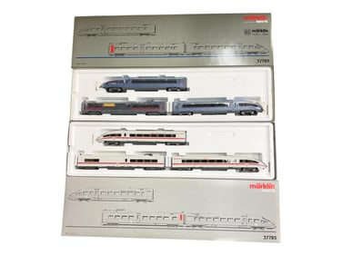 2 Marklin Digital HO ICE Streamliners