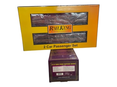 MTH PRR Steam Passenger Set