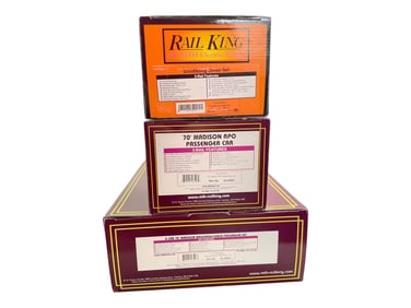 MTH PRR Doodlebug Passenger Set