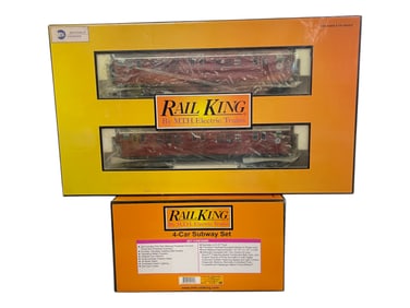 MTH RailKing MTA R21 Subway Set(Red)