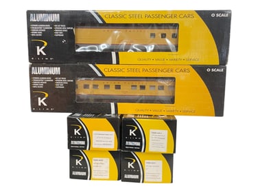 Scarce K-Line 21 Inch UP Passenger Cars