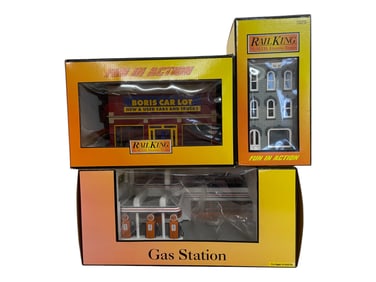 3 MTH RailKing Accessories