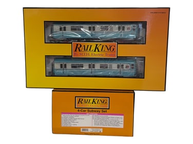 MTH RailKing MTA R36 Subway Set(Red)