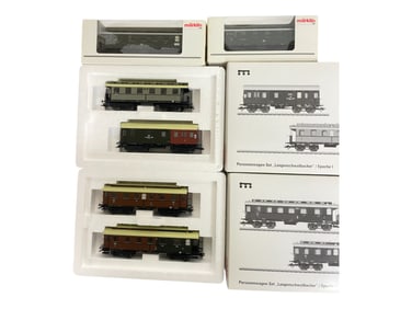 Marklin HO Prussian Passenger Cars