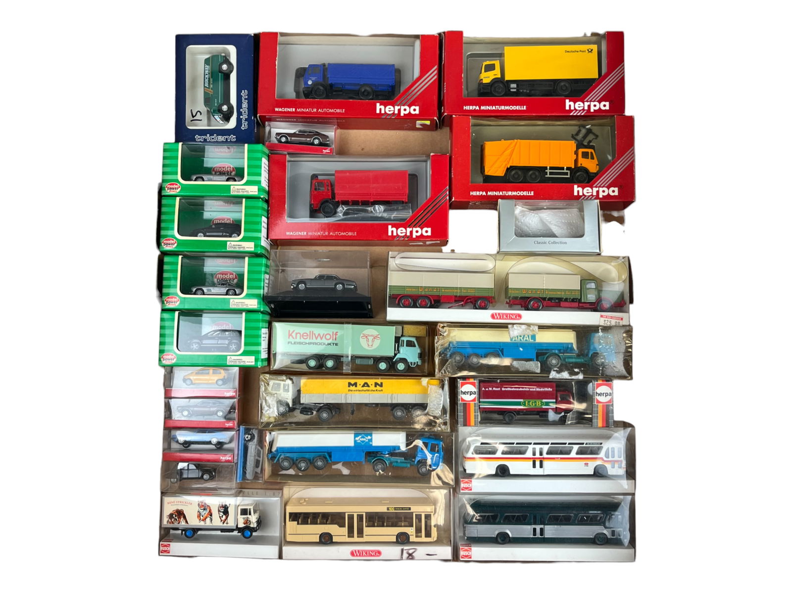 27 Boxed HO Vehicles (1 of 1)