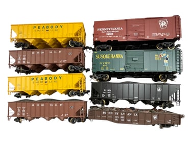 6 G Gauge Freight Cars