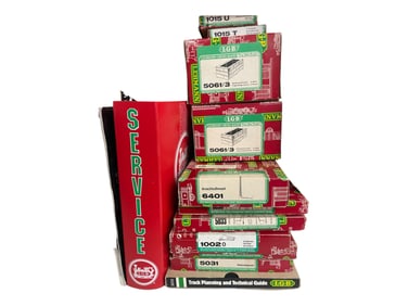 13pc LGB Accessories and Manual Lot