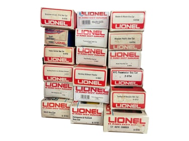18 Lionel MPC Freight Cars