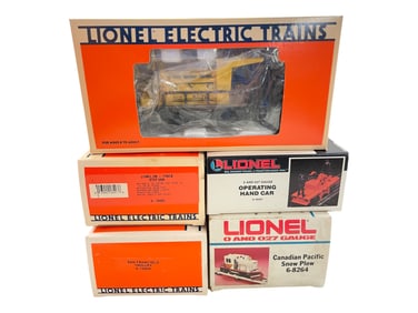 4 Lionel Motorized Units
