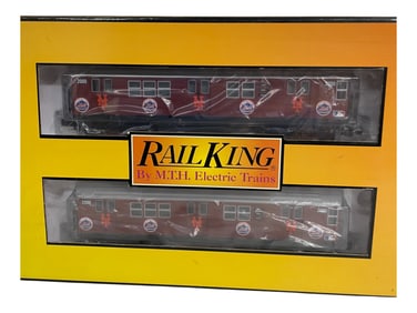 MTH RailKing 30-4123-3 NY Mets Subway Cars