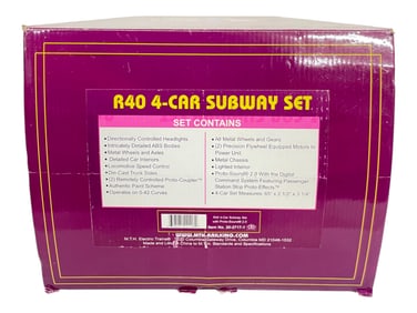 MTH 20-2717-1 R40 Subway Set