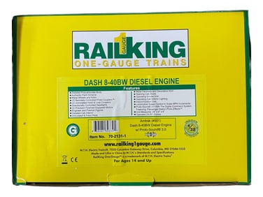 MTH 70-2131-1 Dash-8 40BW Diesel