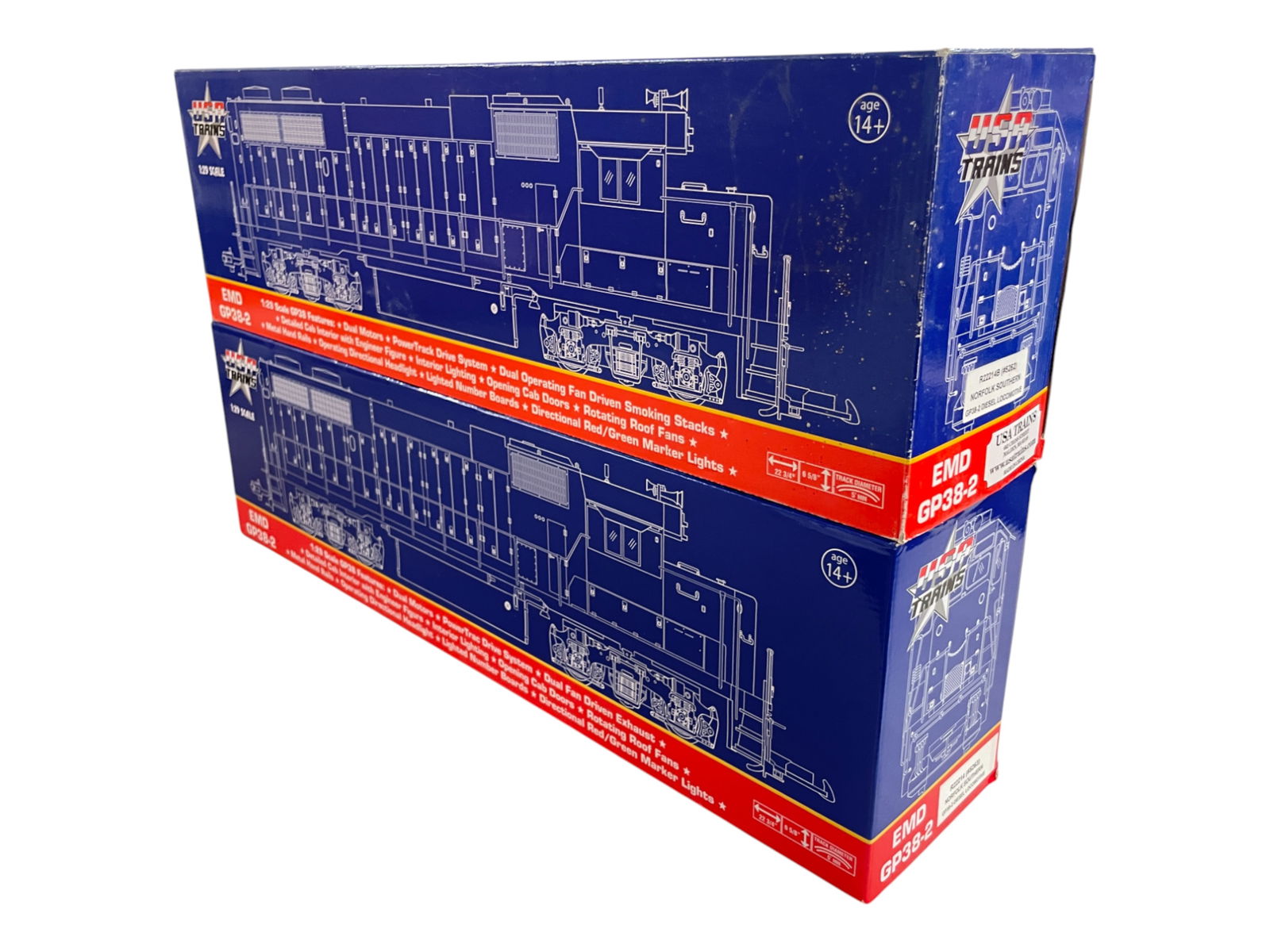 2 USA R22214B NS GP38-2 Diesel (1 of 2)