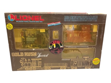 Lionel G Gauge Set 81000 Gold Rush