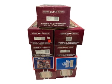 9 Assorted G Gauge Freights